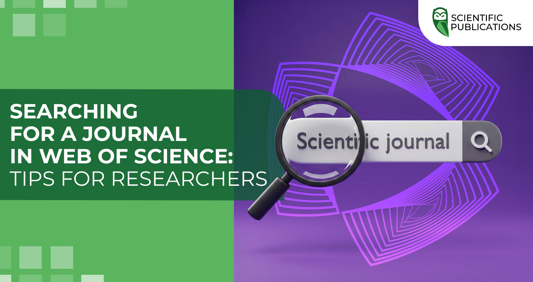 Searching for a journal in Web of Science: tips for researchers