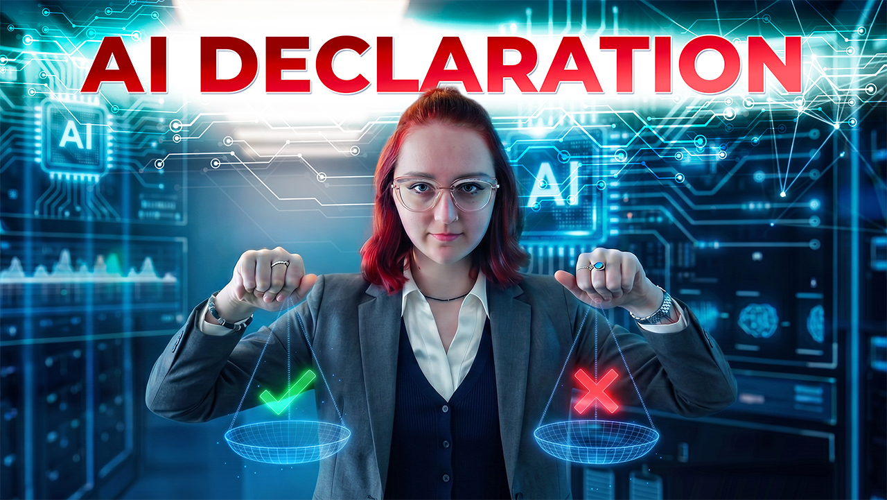 Artificial intelligence in a scientific article: what is permitted and what needs to be declared