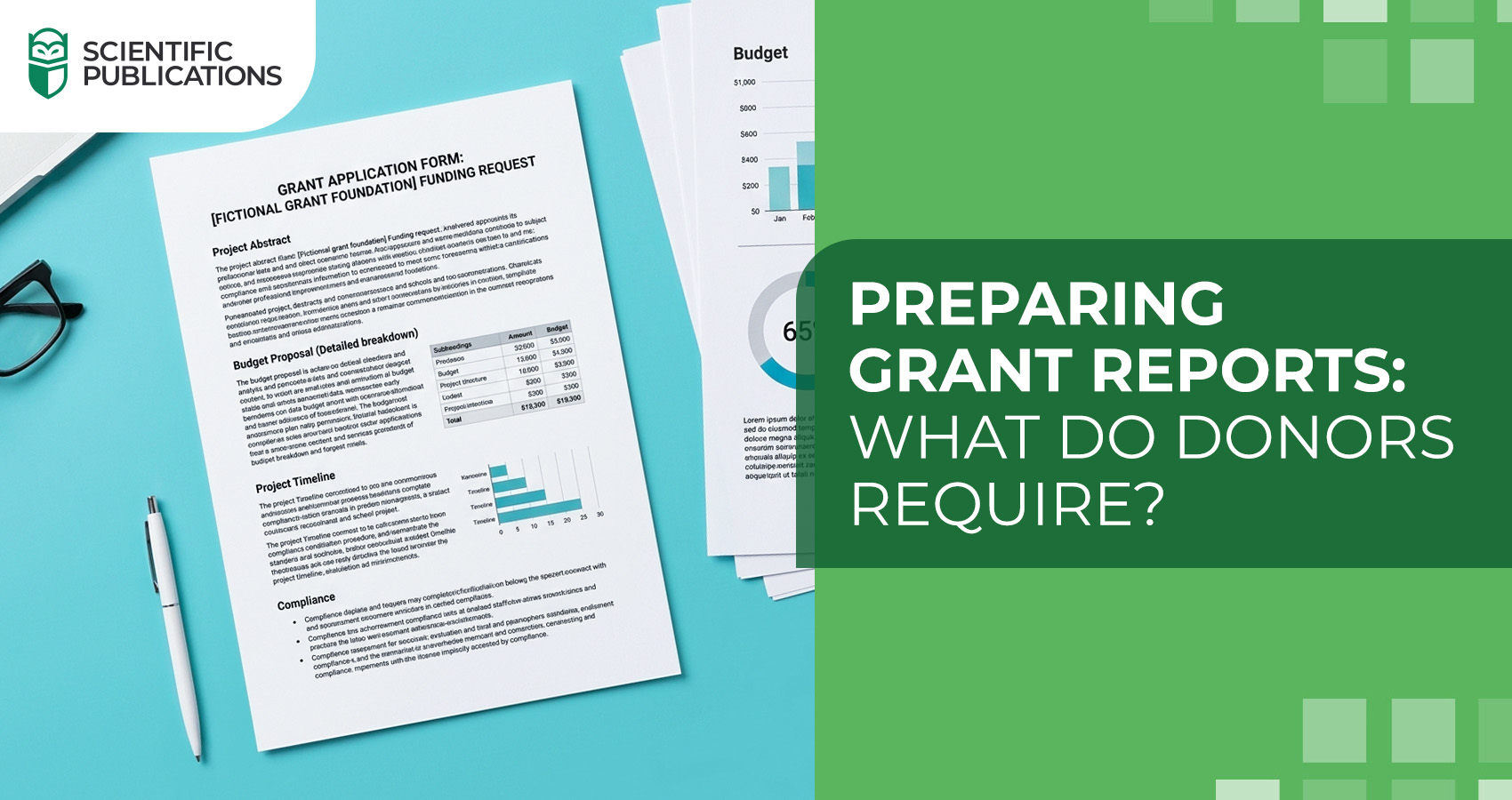 Preparing grant reports: what do donors require?