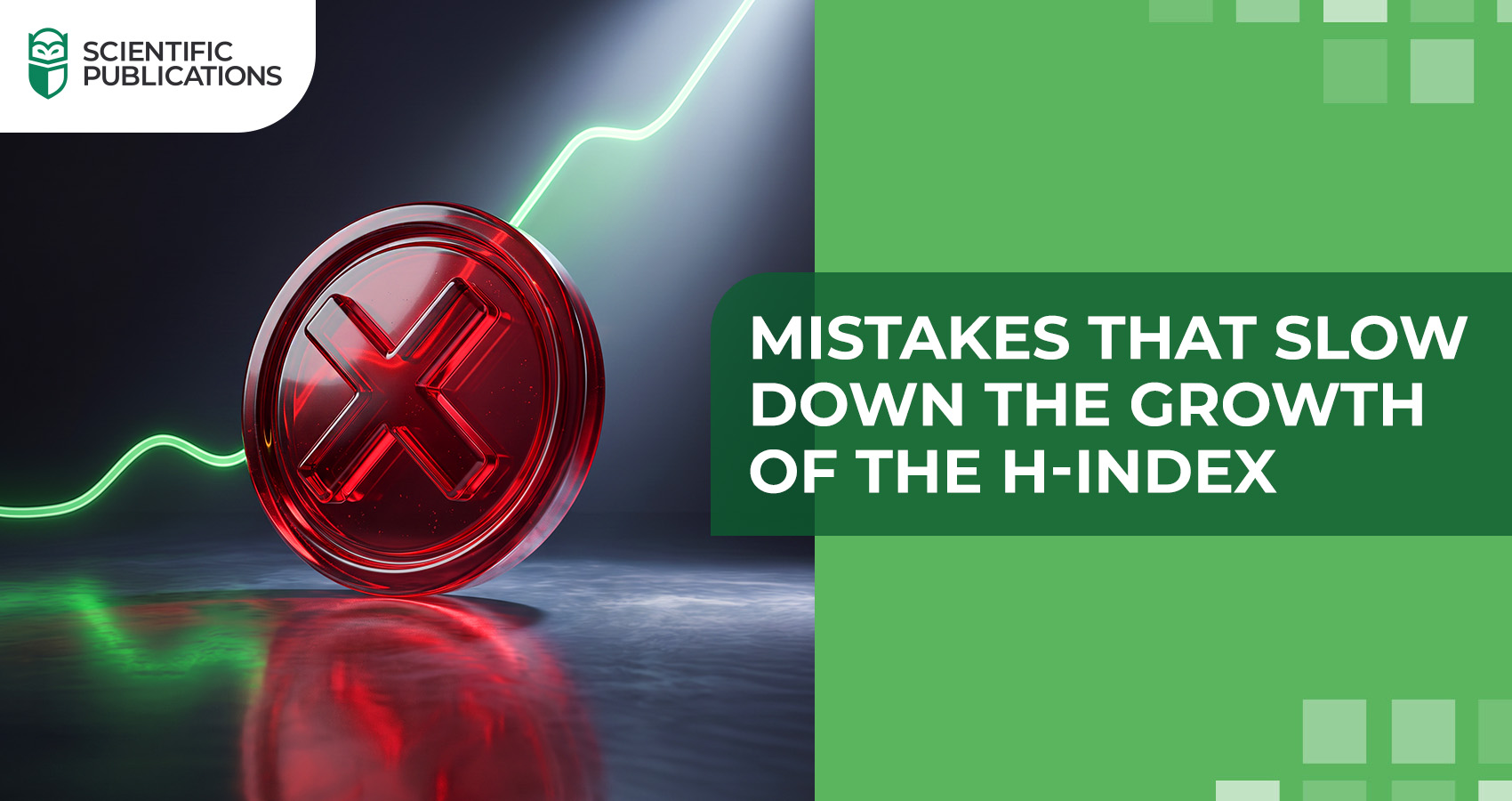 Mistakes that slow down the growth of the h-index